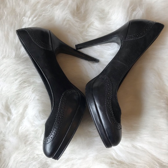 Ralph Lauren Shoes - 🦋Lauren, Ralph Lauren leather and suede pumps